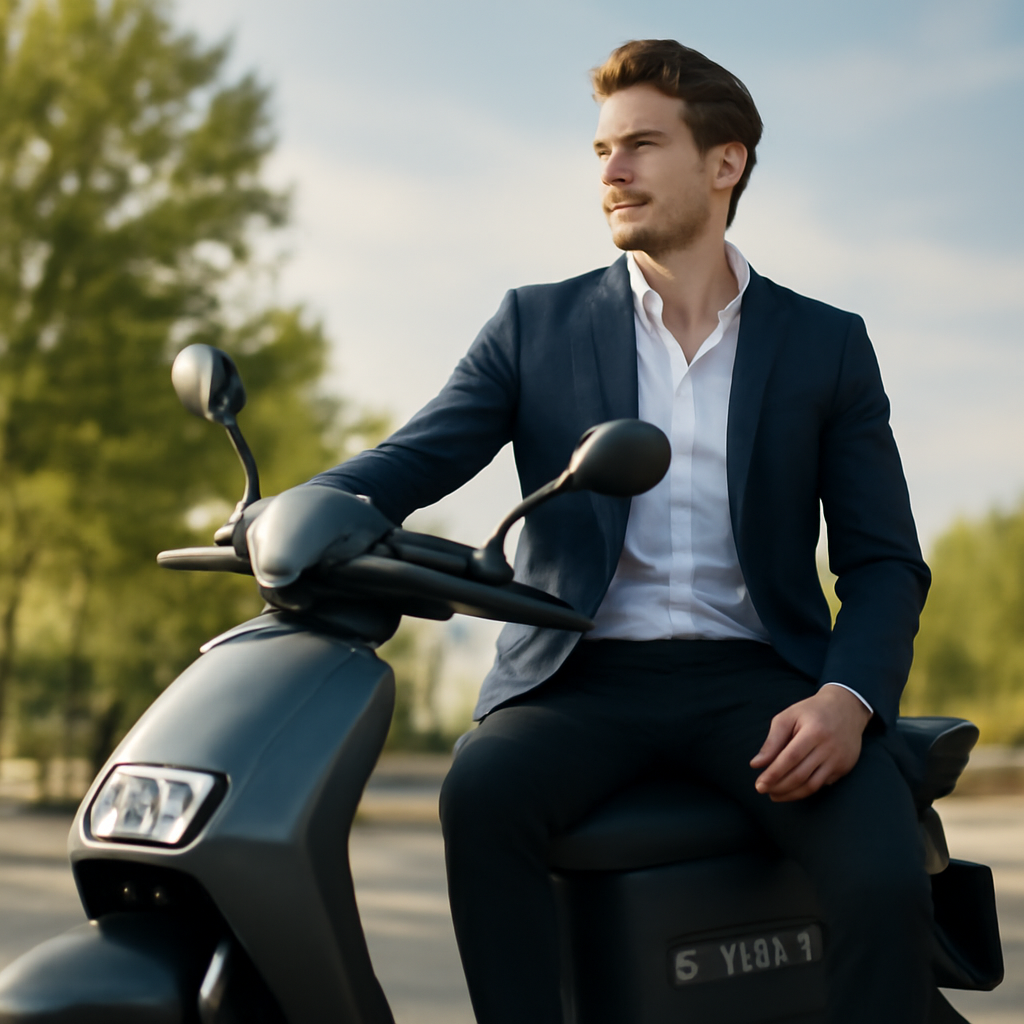 Rasentrimmer – Anwendung im Garten (AI)