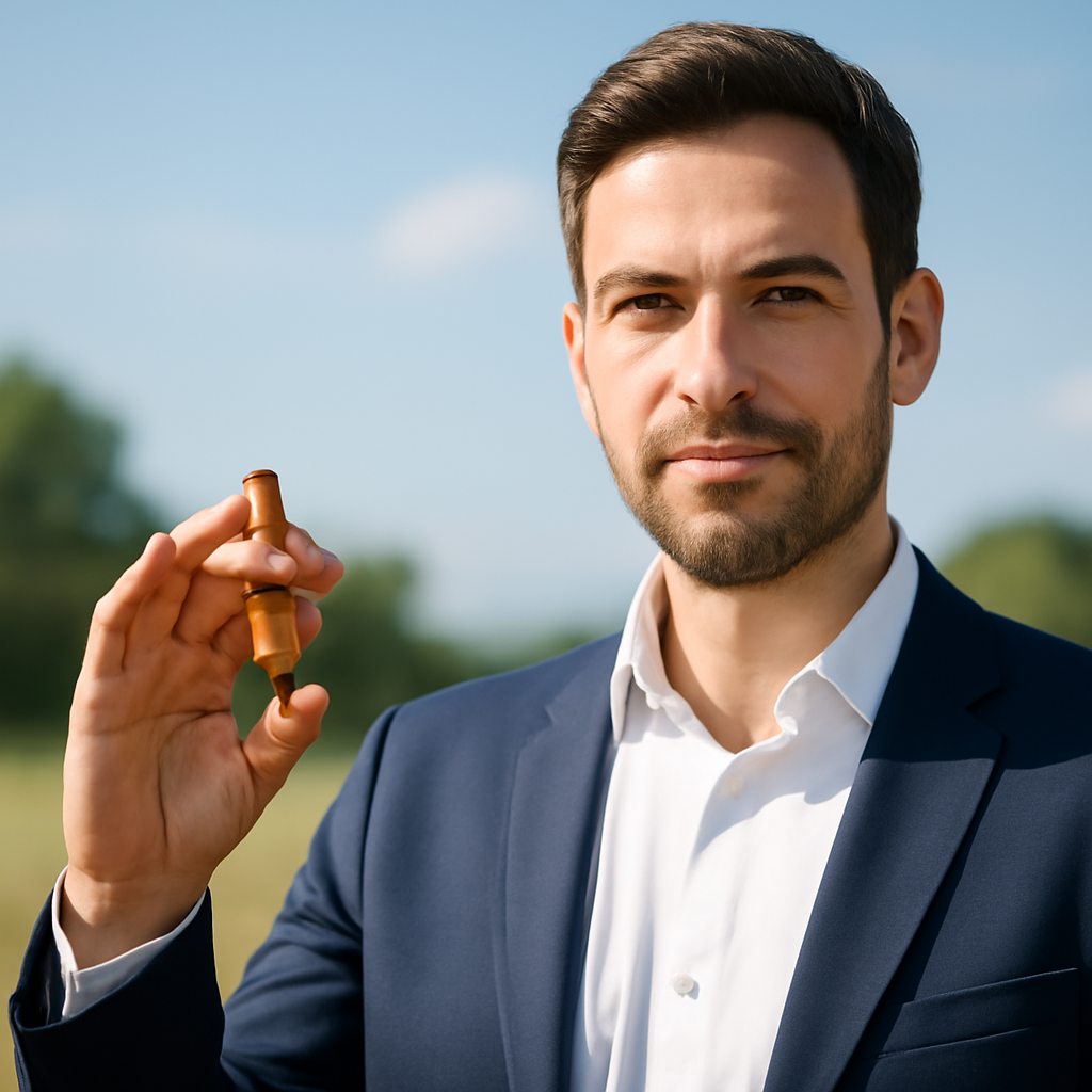 Rasentrimmer – Anwendung im Garten (KI)